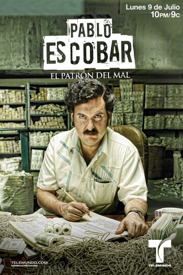 Постер Смотреть сериал Пабло Эскобар, хозяин зла 2012 онлайн бесплатно в хорошем качестве