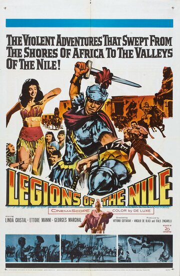 Постер Смотреть фильм Легионы Клеопатры 1959 онлайн бесплатно в хорошем качестве