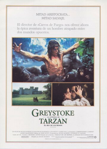Смотреть Грейстоук: Легенда о Тарзане, повелителе обезьян онлайн в HD качестве 720p