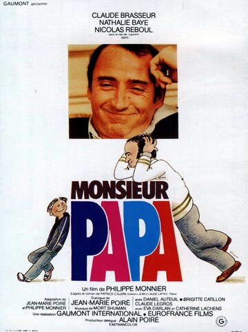 Постер Трейлер фильма Месье папа 1977 онлайн бесплатно в хорошем качестве