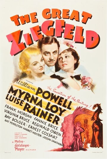 Постер Смотреть фильм Великий Зигфилд 1936 онлайн бесплатно в хорошем качестве