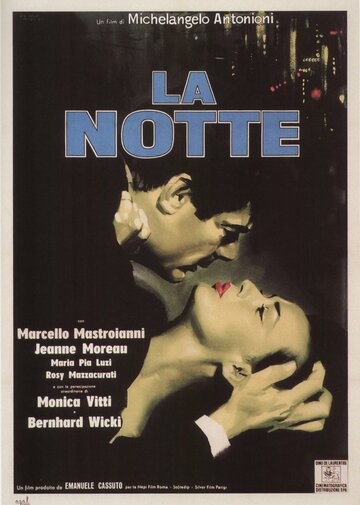Постер Смотреть фильм Ночь 1961 онлайн бесплатно в хорошем качестве