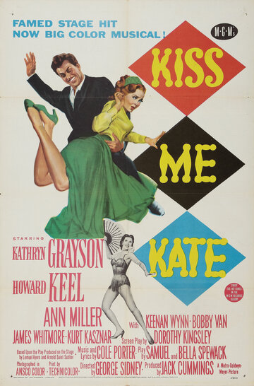 Постер Трейлер фильма Поцелуй меня Кэт 1953 онлайн бесплатно в хорошем качестве