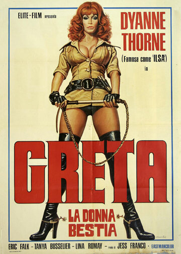 Постер Смотреть фильм Грета — свирепая тюремщица 1976 онлайн бесплатно в хорошем качестве