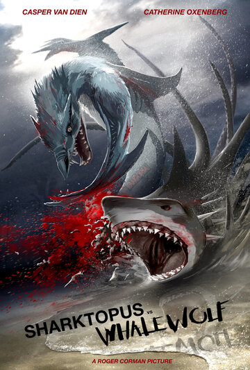 Постер Смотреть фильм Акулосьминог против Китоволка 2015 онлайн бесплатно в хорошем качестве
