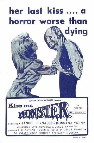 Постер Трейлер фильма Поцелуй меня, чудовище 1969 онлайн бесплатно в хорошем качестве