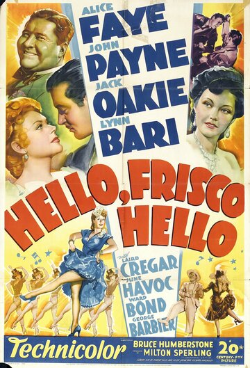 Постер Смотреть фильм Привет, Фриско, Привет 1943 онлайн бесплатно в хорошем качестве