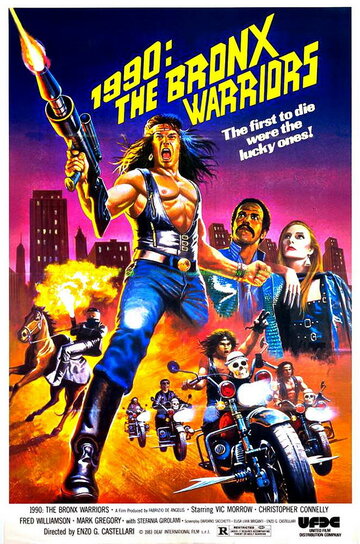 Постер Трейлер фильма 1990: Воины Бронкса 1982 онлайн бесплатно в хорошем качестве