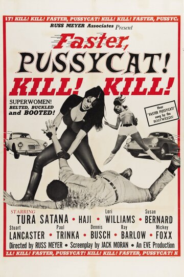 Постер Трейлер фильма Быстрее, кошечка! Убей, убей! 1965 онлайн бесплатно в хорошем качестве