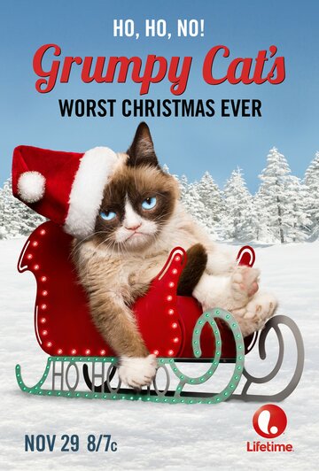 Постер Трейлер фильма Худшее Рождество Сердитой кошки (ТВ) 2014 онлайн бесплатно в хорошем качестве