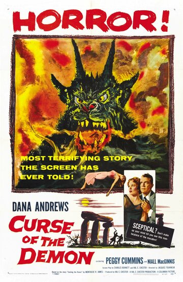 Постер Трейлер фильма Ночь демона 1957 онлайн бесплатно в хорошем качестве