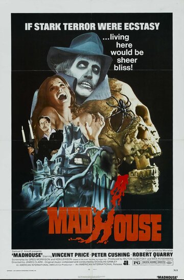 Постер Смотреть фильм Сумасшедший дом 1974 онлайн бесплатно в хорошем качестве