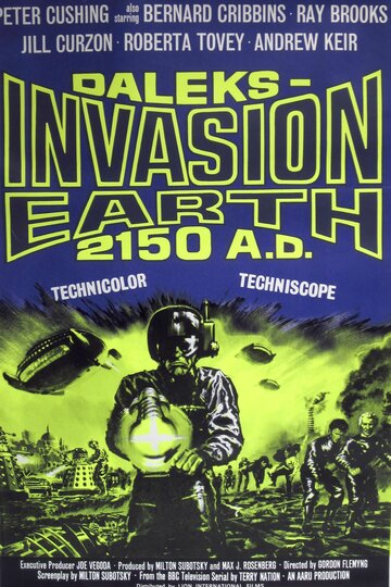 Постер Смотреть фильм Вторжение Далеков на Землю 1966 онлайн бесплатно в хорошем качестве