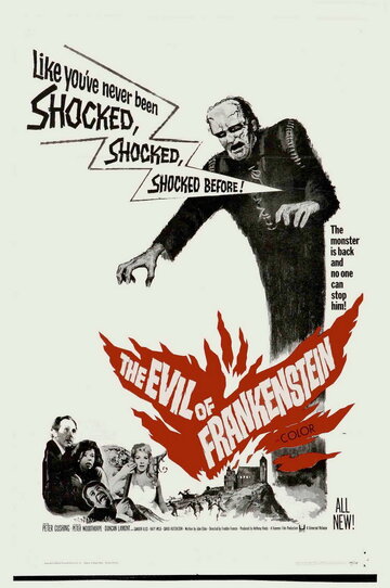 Постер Смотреть фильм Грех Франкенштейна 1964 онлайн бесплатно в хорошем качестве
