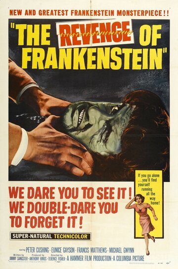 Постер Смотреть фильм Месть Франкенштейна 1958 онлайн бесплатно в хорошем качестве