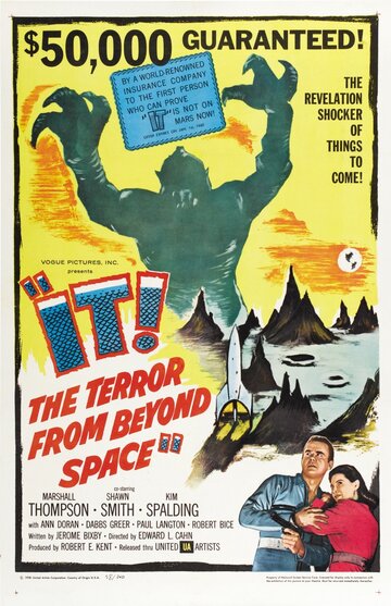 Постер Трейлер фильма Оно! Ужас из космоса 1958 онлайн бесплатно в хорошем качестве