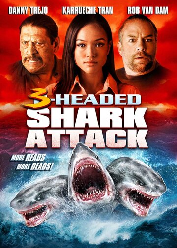 Смотреть Нападение трёхголовой акулы онлайн в HD качестве 720p