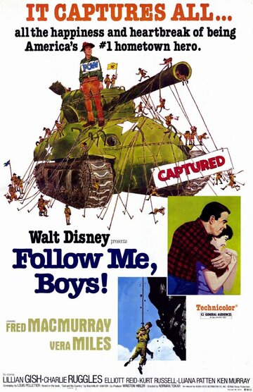 Постер Смотреть фильм За мной, парни! 1966 онлайн бесплатно в хорошем качестве