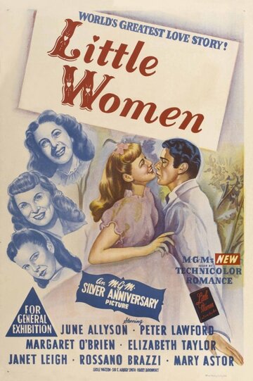 Постер Смотреть фильм Маленькие женщины 1949 онлайн бесплатно в хорошем качестве