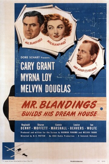 Постер Трейлер фильма Мистер Блэндингз строит дом своей мечты 1948 онлайн бесплатно в хорошем качестве