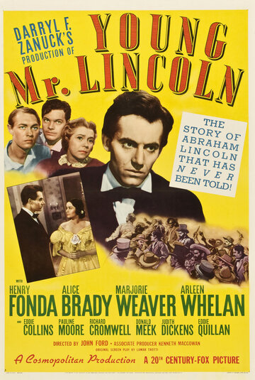 Постер Трейлер фильма Молодой мистер Линкольн 1939 онлайн бесплатно в хорошем качестве